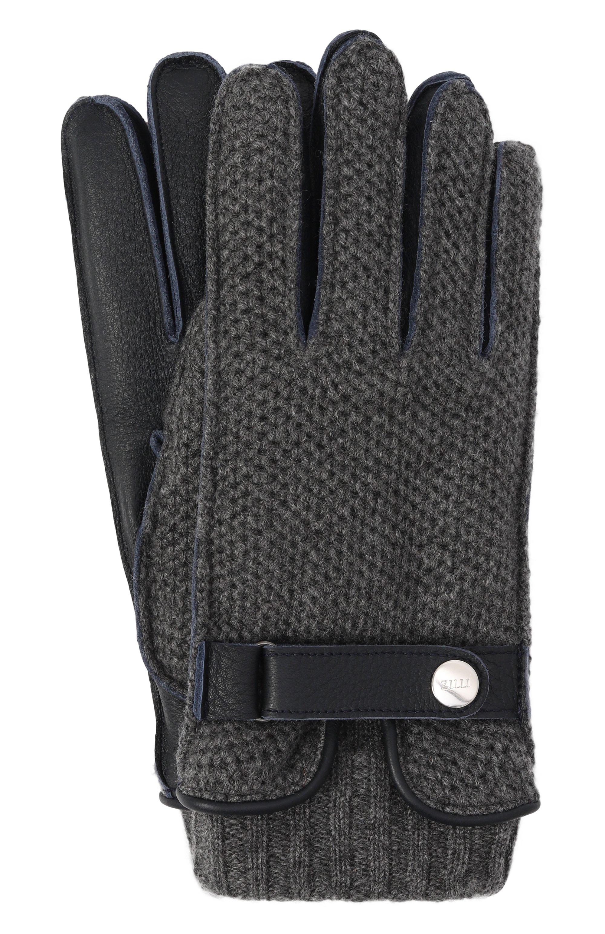 Комбинированные перчатки ZILLI, арт. GL0001M1945VZL001, фото 1