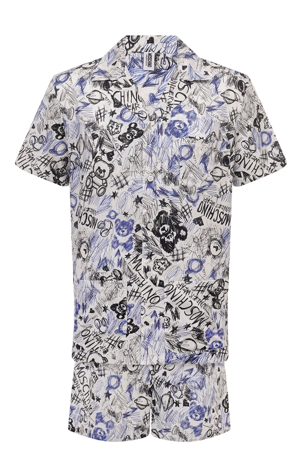 Хлопковая пижама MOSCHINO, арт. 231V6/A7803/4414, фото 1