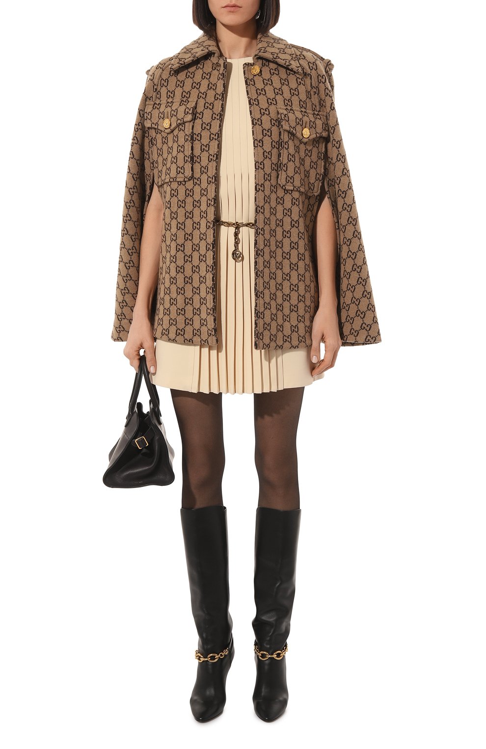 Шерстяной кейп GUCCI, арт. 610488 XKA5U, фото 2