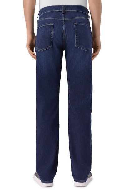 Джинсы standard 7 FOR ALL MANKIND темно-синего цвета по цене 31550 руб., арт. 7TE10B80-1C4, фото 4 Джинсы standard 7 FOR ALL MANKIND, арт. 7TE10B80-1C4, фото 4