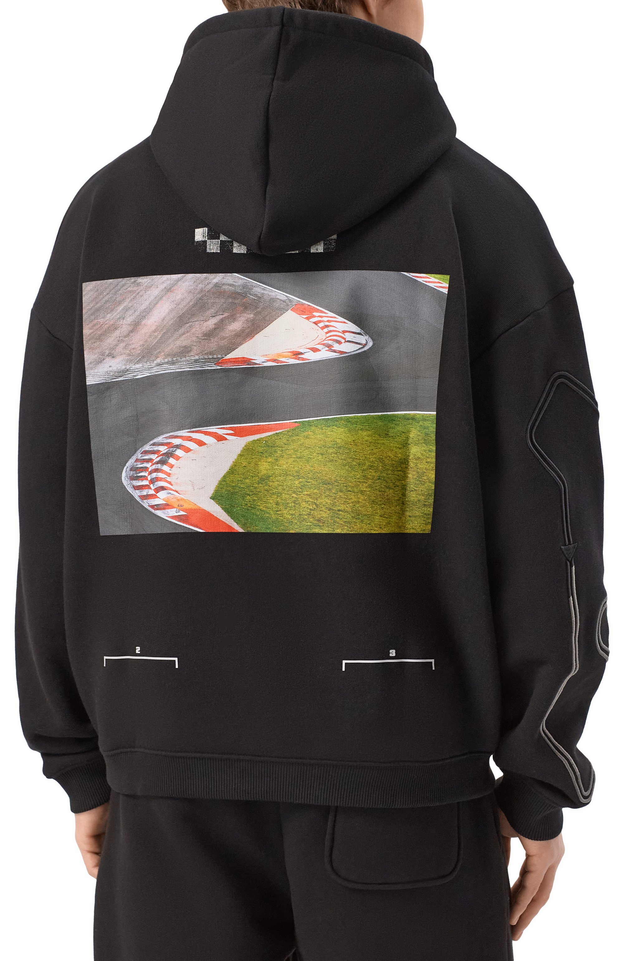 Хлопковое худи HUGO, арт. 50531738, фото 4