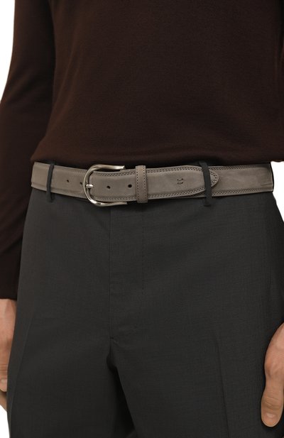 Замшевый ремень CORNELIANI, арт. 91V320-3120851, фото 2