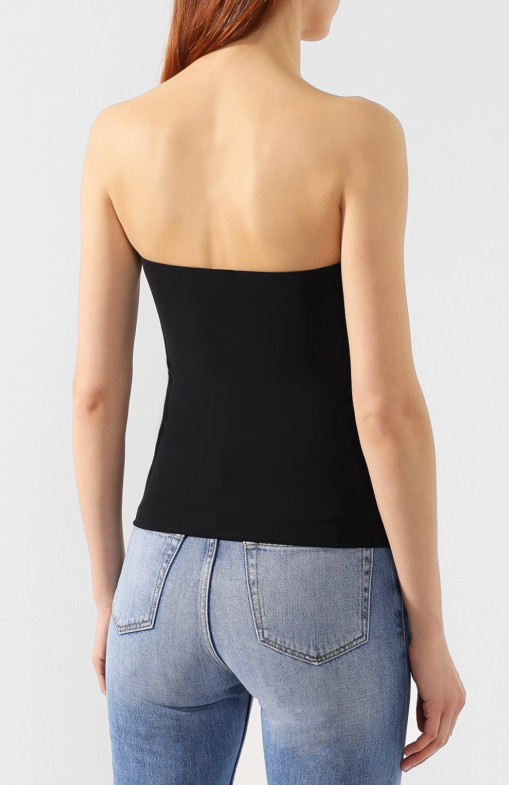 Топ NANUSHKA, арт. BIANCA_BLACK_SWIM JERSEY, фото 4