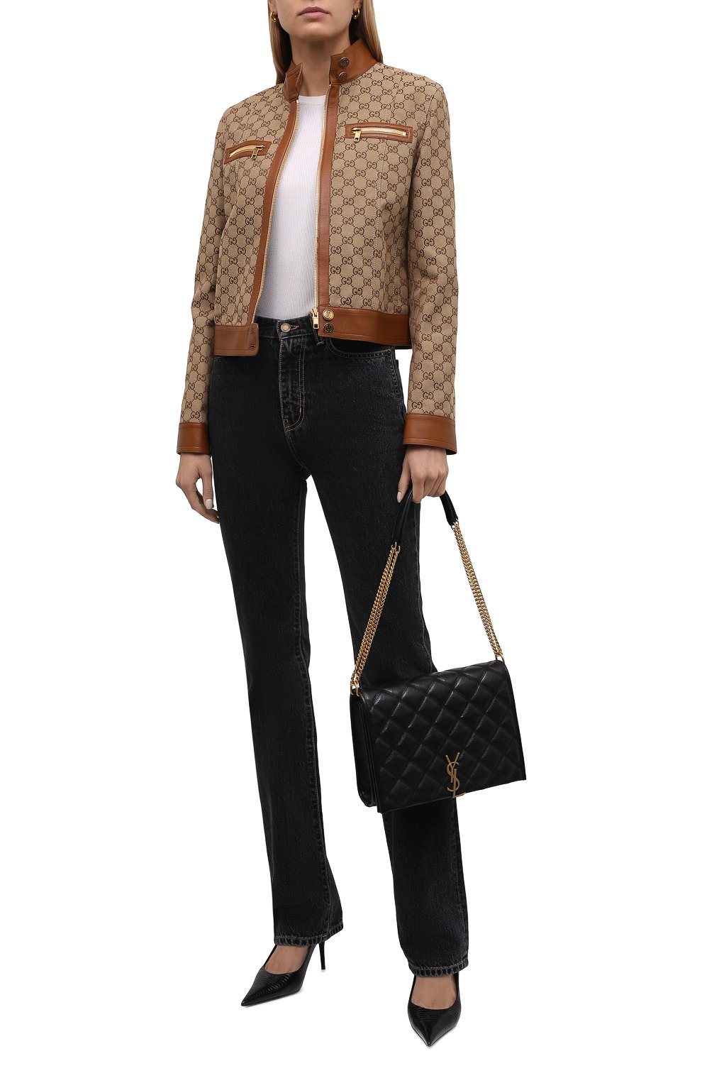 Хлопковая куртка GUCCI, арт. 681034/Z8AV6, фото 2