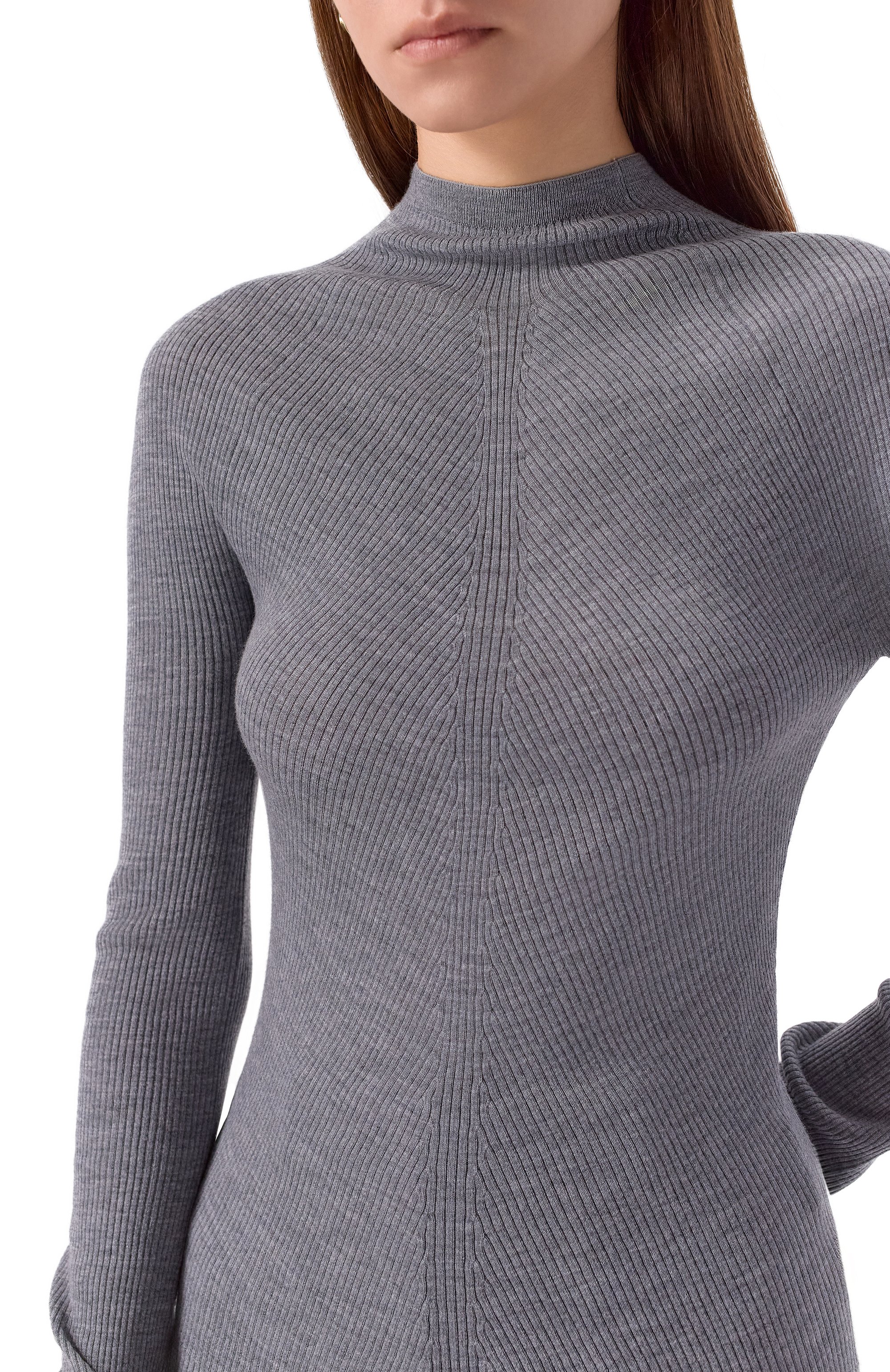 Шерстяная водолазка BOSS, арт. 50549166, фото 5