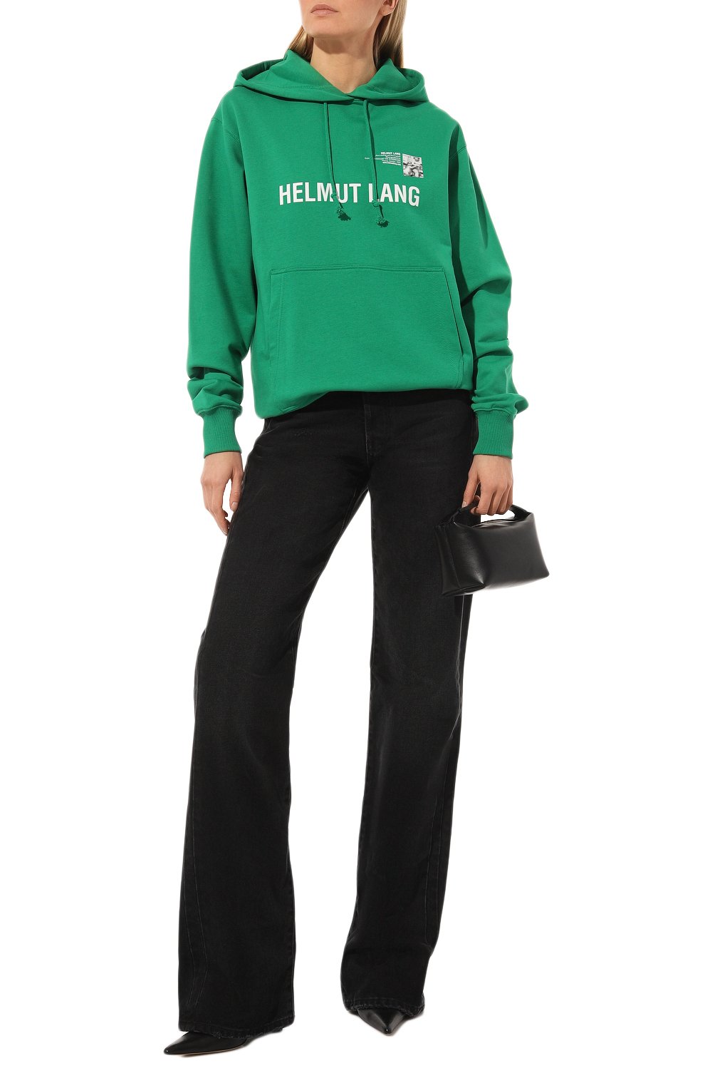 Хлопковое худи HELMUT LANG, арт. M05HM521, фото 2