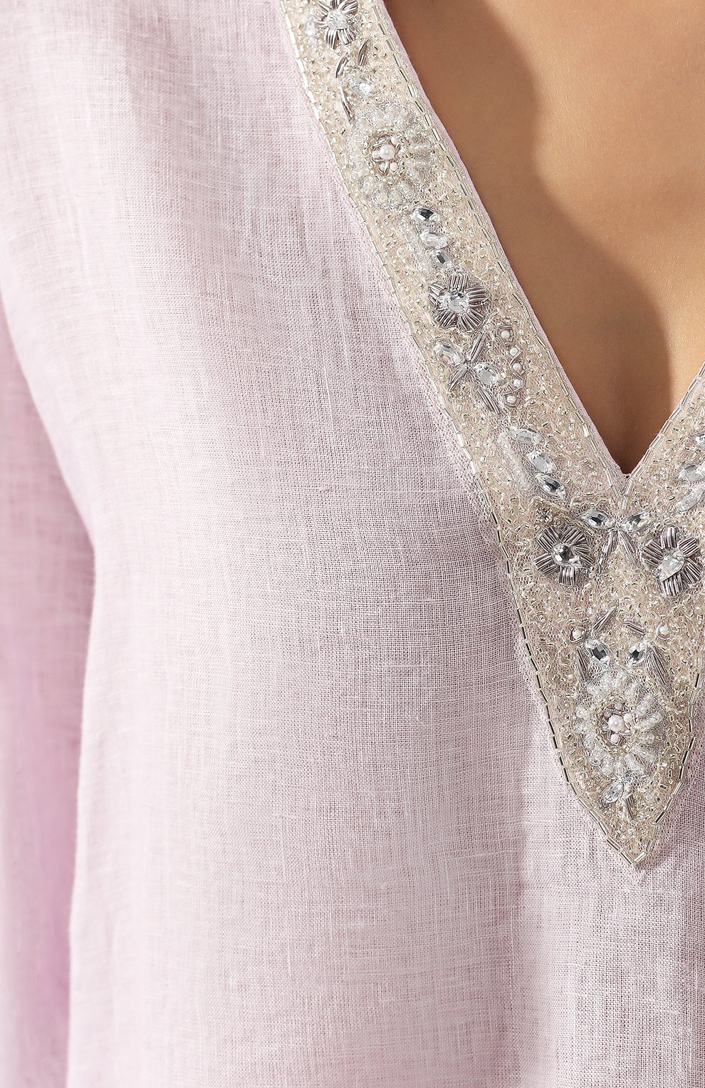 Льняная блузка 120% LINO, арт. P0W1357/D703/F02, фото 5