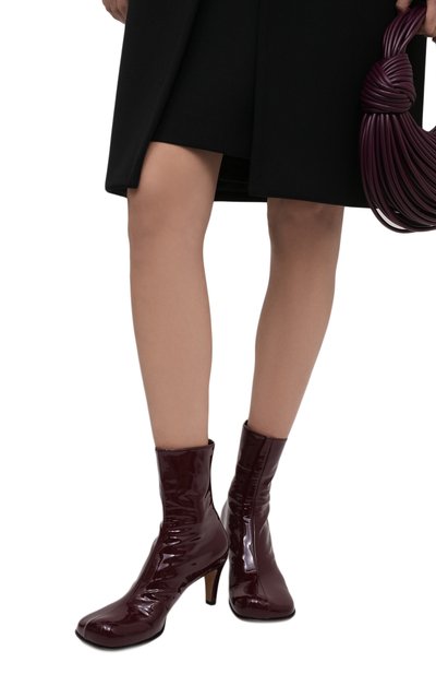 Кожаные ботильоны the block BOTTEGA VENETA, арт. 667208/V10M0, фото 2