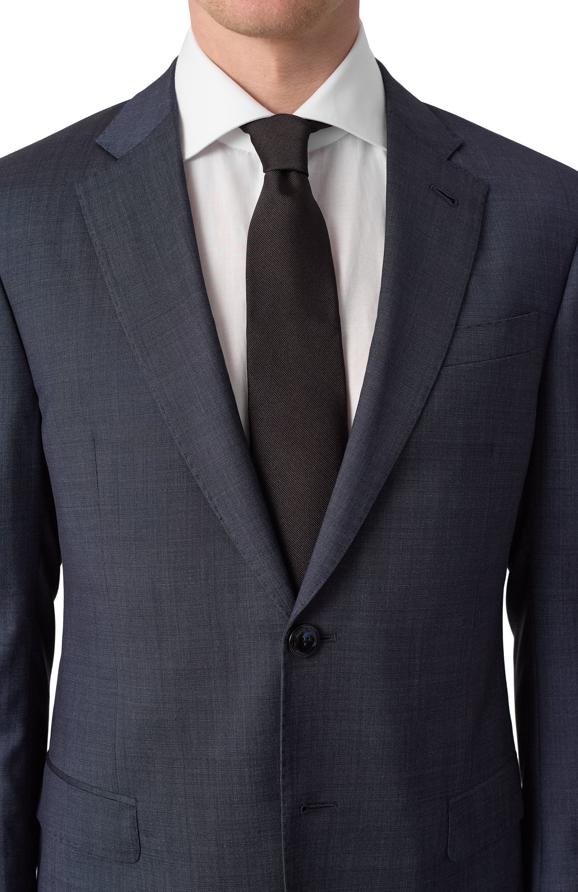 Костюм из шерсти и шелка GIORGIO ARMANI, арт. GM000007/TE13594, фото 8