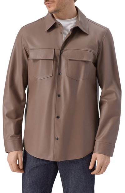 Кожаная рубашка BOGNER, арт. 38909272, фото 3