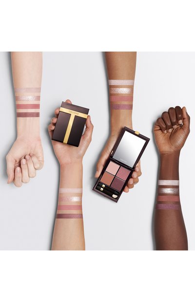 Палетка теней runway eye color quad poudre, оттенок 30 insolent rose (7g) TOM FORD, арт. T1RD-01, фото 3
