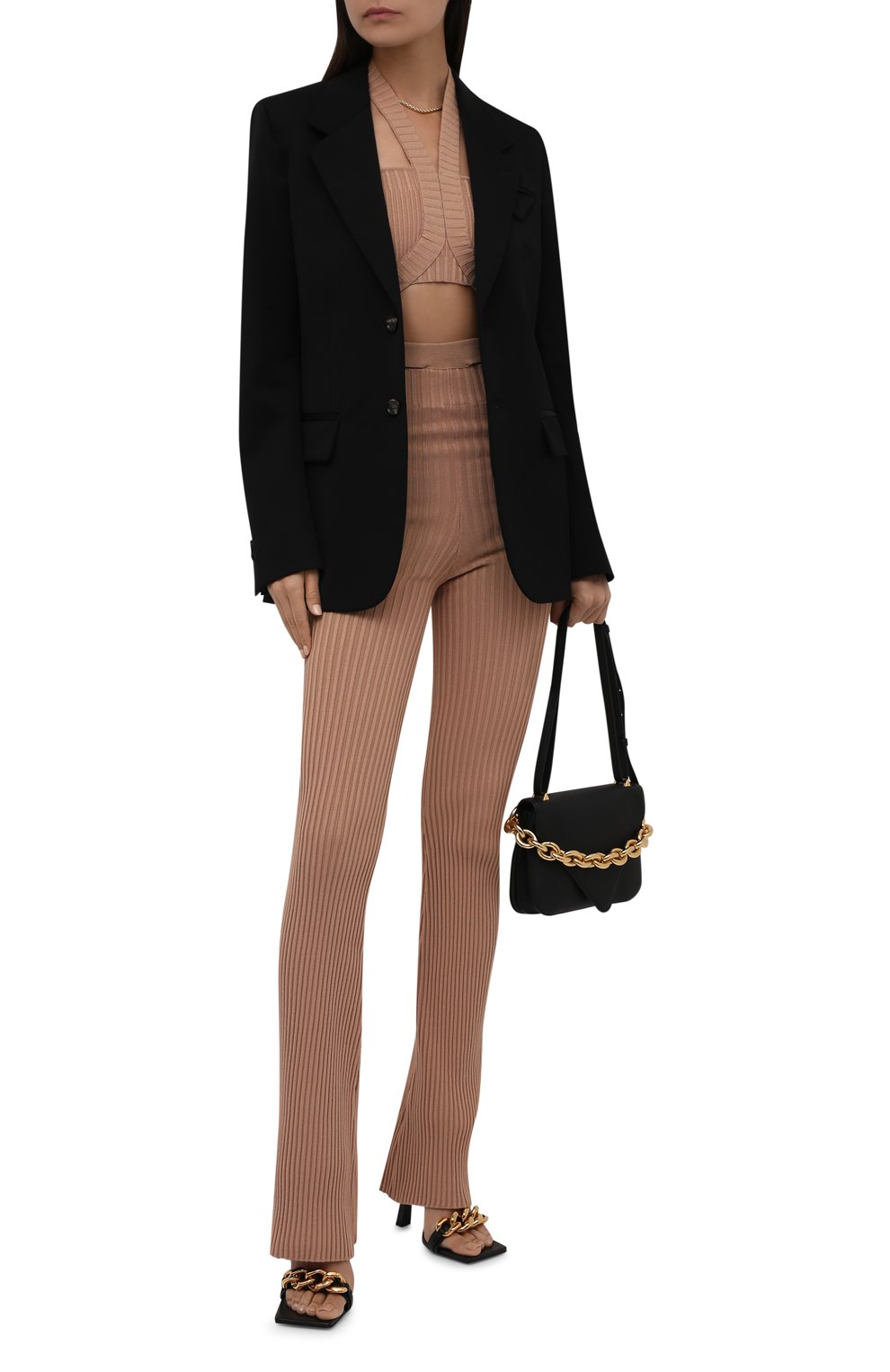 Брюки из вискозы ANDREADAMO, арт. ADFW21PA04031476, фото 2