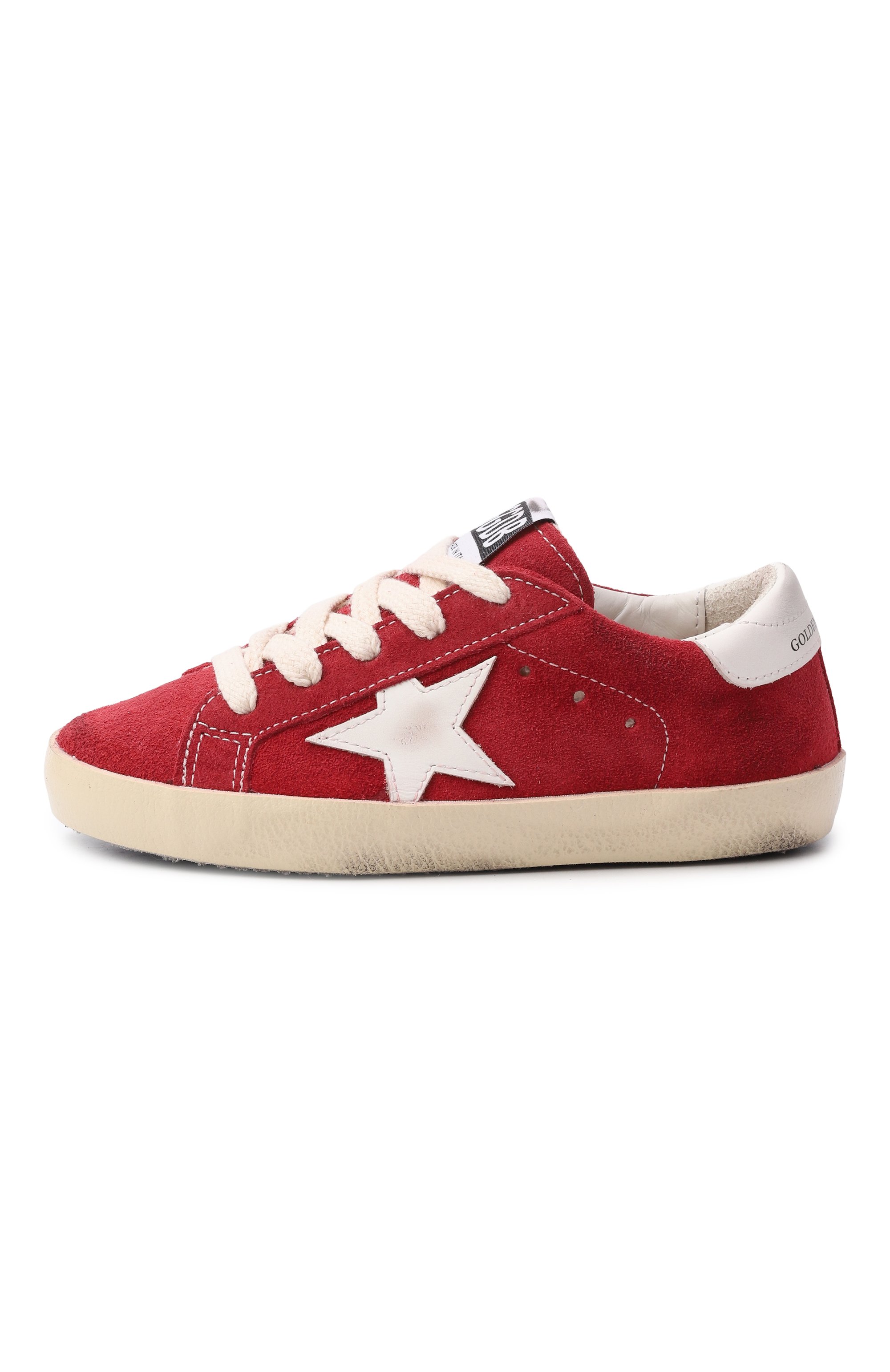 Замшевые кеды super-star GOLDEN GOOSE DELUXE BRAND, арт. GYF00101.F008031, фото 2