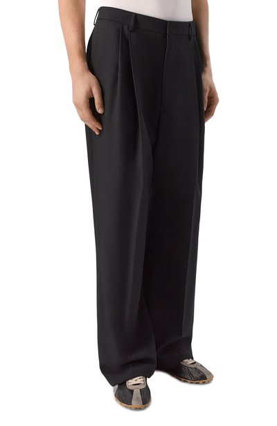 Шерстяные брюки DRIES VAN NOTEN черного цвета по цене 121000 руб., арт. 262-020900/4265, фото 3 Шерстяные брюки DRIES VAN NOTEN, арт. 262-020900/4265, фото 3