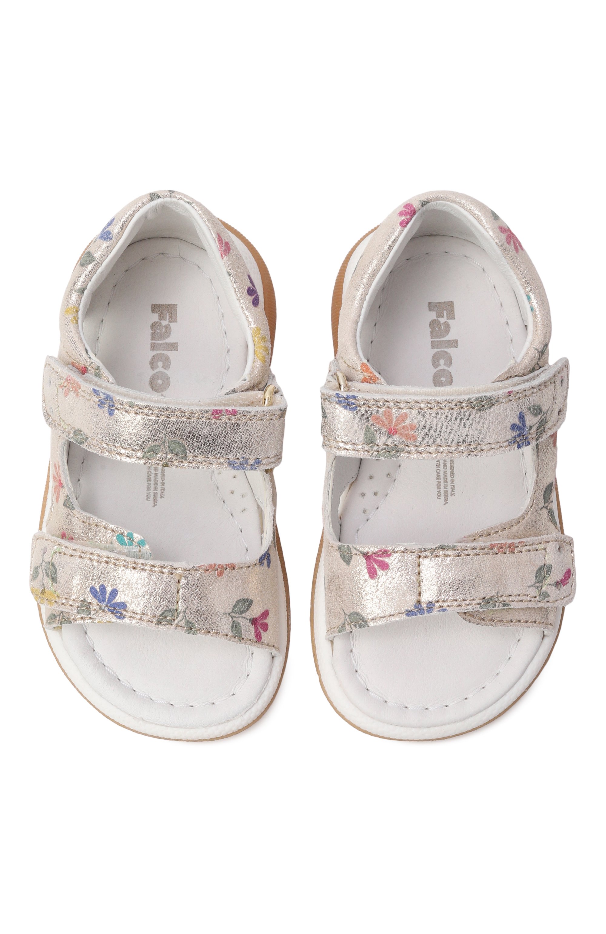 Кожаные сандалии laves 2 FALCOTTO золотого цвета по цене 9950 руб., арт. 1501144/05, фото 4 Кожаные сандалии laves 2 FALCOTTO, арт. 1501144/05, фото 4