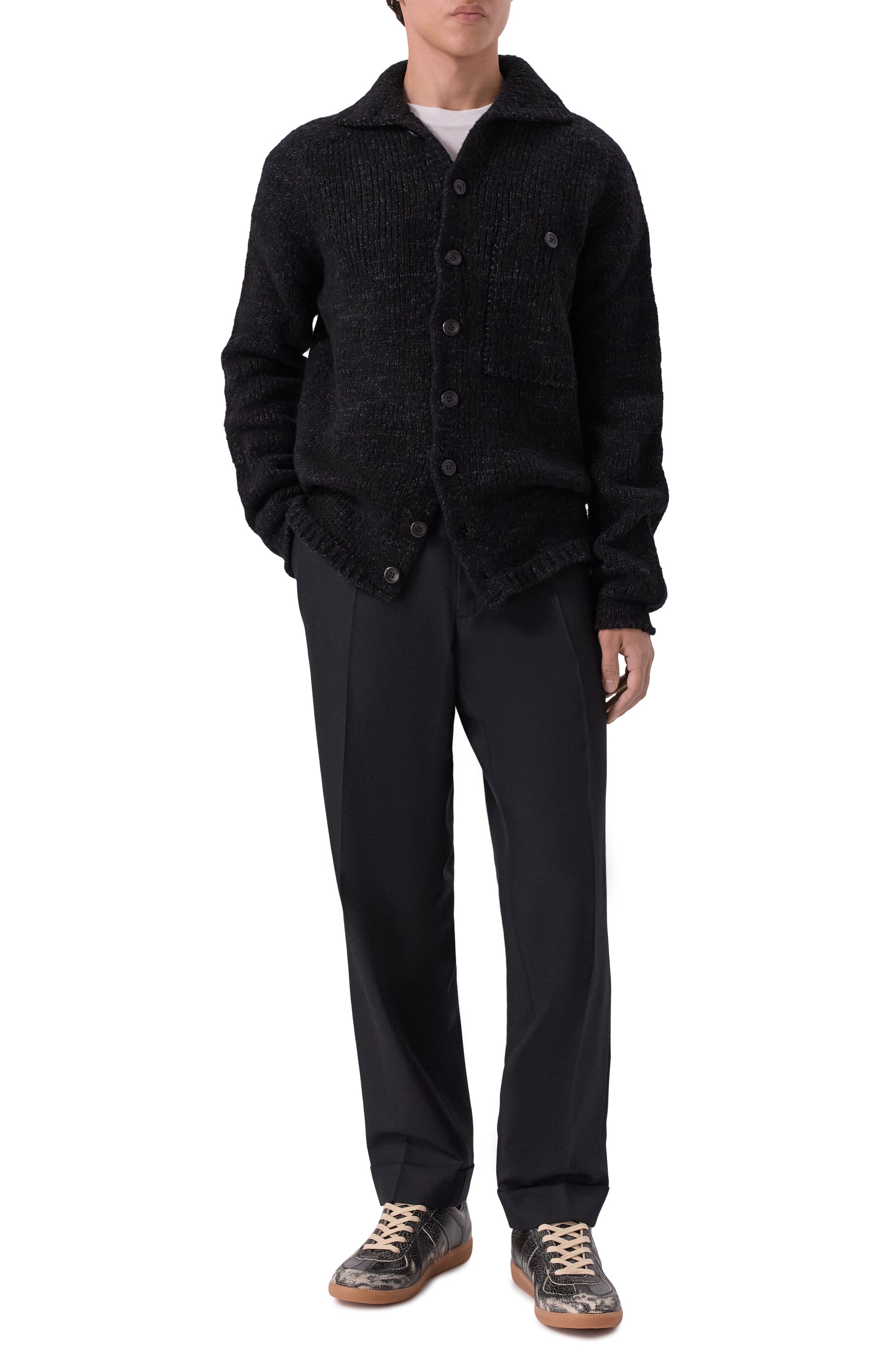 Шерстяной кардиган HANNES ROETHER, арт. FAI12BLE.1038.130, фото 2