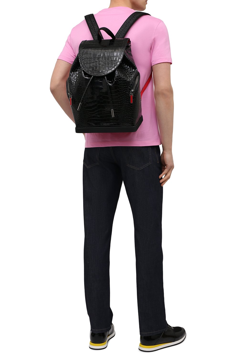 Кожаный рюкзак explorafunk CHRISTIAN LOUBOUTIN, арт. 1215011/EXPL0RAFUNK S, фото 2