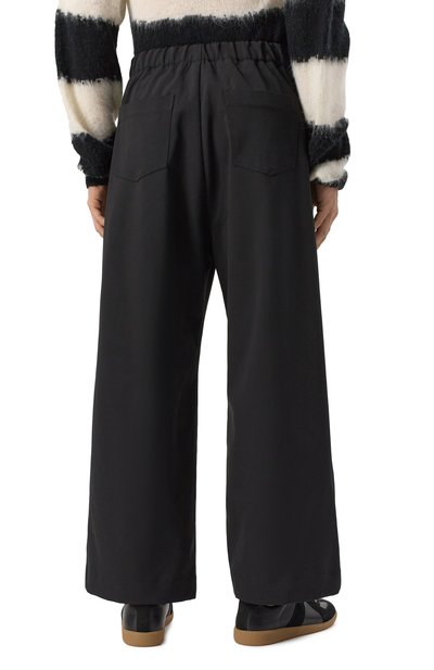 Брюки NANUSHKA черного цвета по цене 74650 руб., арт. NM24FWPA24599, фото 4 Брюки NANUSHKA, арт. NM24FWPA24599, фото 4