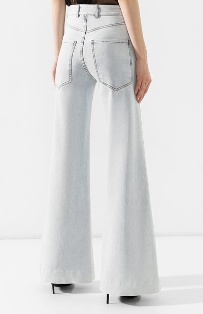 Расклешенные джинсы DOROTHEE SCHUMACHER голубого цвета по цене 26000 руб., арт. 446201/NEW DENIM, фото 4 Расклешенные джинсы DOROTHEE SCHUMACHER, арт. 446201/NEW DENIM, фото 4