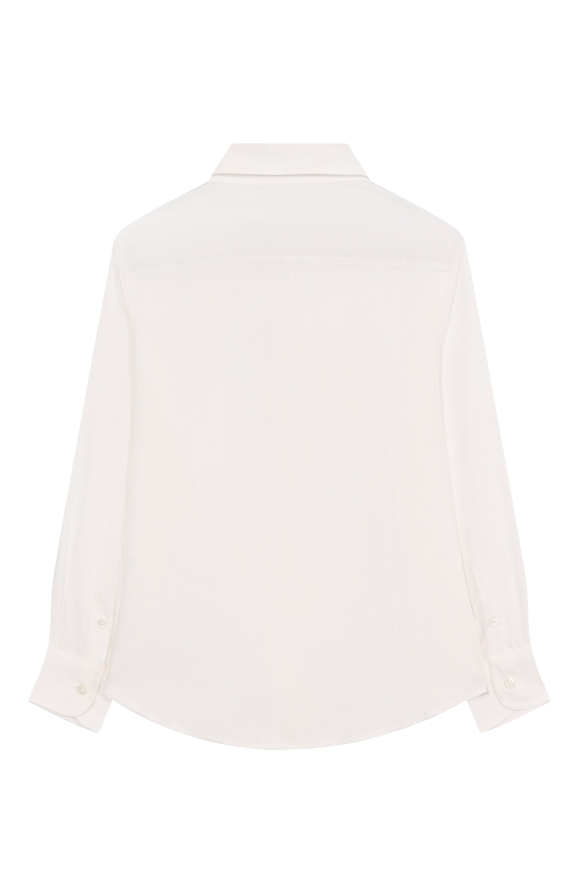 Рубашка из лиоцелла ELEVENTY белого цвета по цене 16950 руб., арт. EX5P20/Z3324/6-8, фото 2 Рубашка из лиоцелла ELEVENTY, арт. EX5P20/Z3324/6-8, фото 2