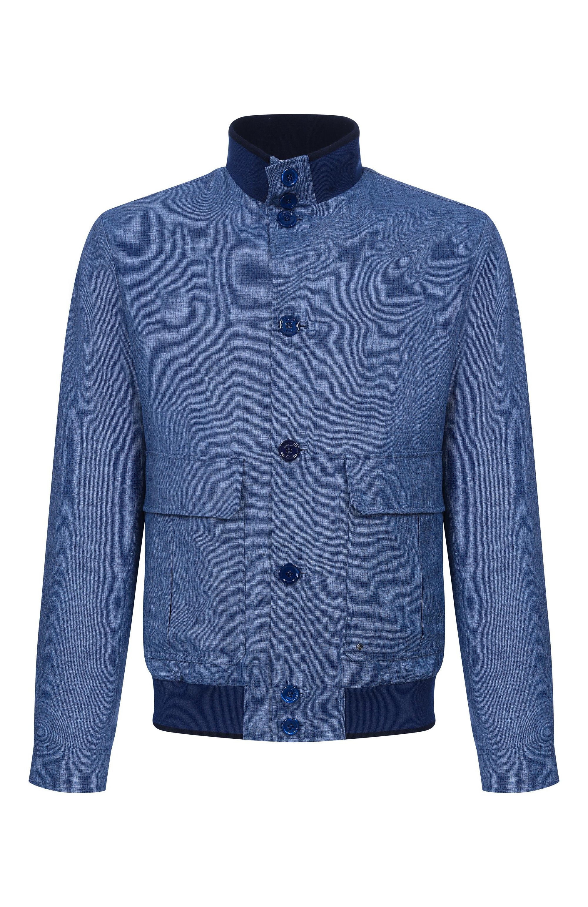 Бомбер из шерсти и льна STEFANO RICCI, арт. M7J6100371/B127HA_001, фото 1