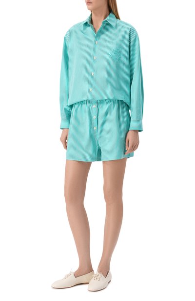 Женские хлопковые шорты SPORTY AND RICH, арт. SH035712243GR62