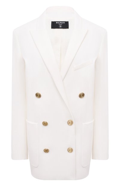 Женский шерстяной жакет BALMAIN, арт. WF1SH010W130