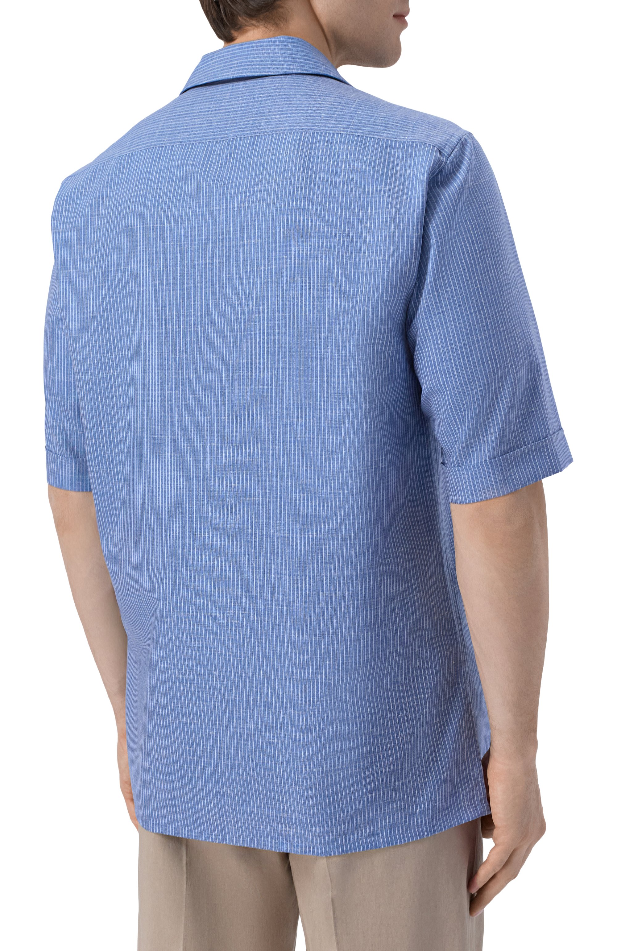 Рубашка из шерсти и шелка STEFANO RICCI, арт. SP008239/WKL09U, фото 4