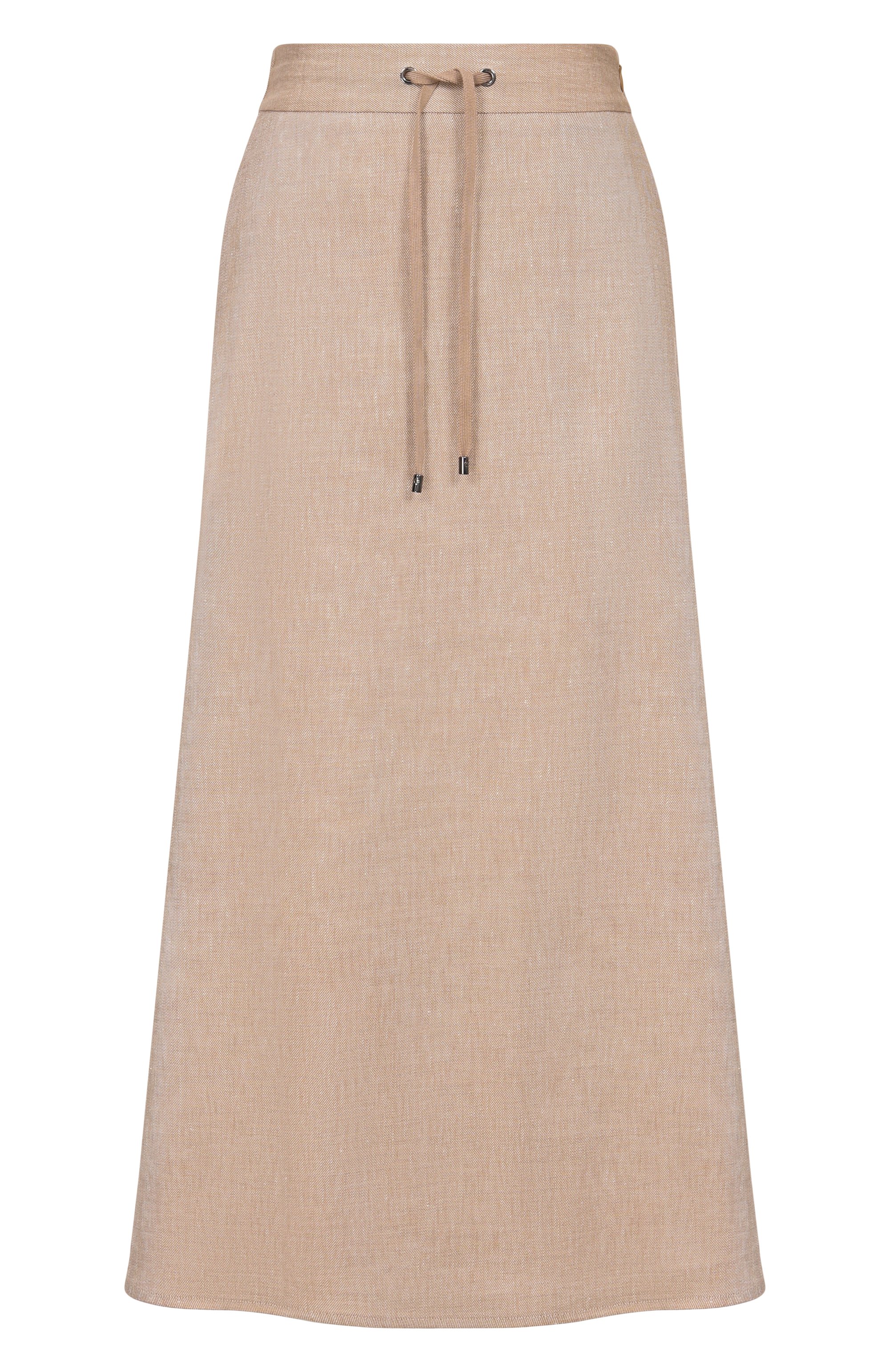 Юбка изо льна и вискозы LORENA ANTONIAZZI, арт. P2639G030A/5154, фото 1