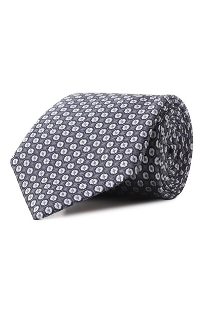 Мужской шелковый галстук CANALI, арт. 18/HJ04192