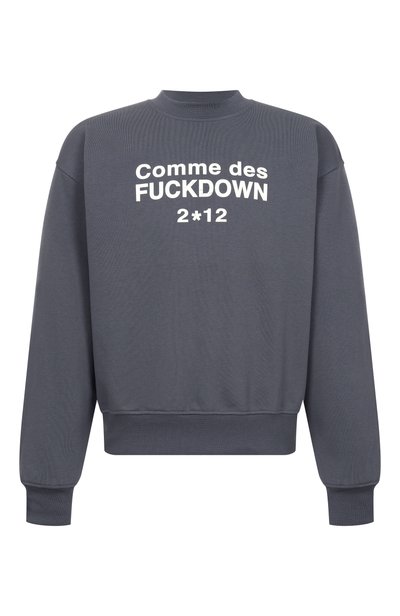 Мужской хлопковый свитшот COMME DES FUCKDOWN, арт. CFABU00045