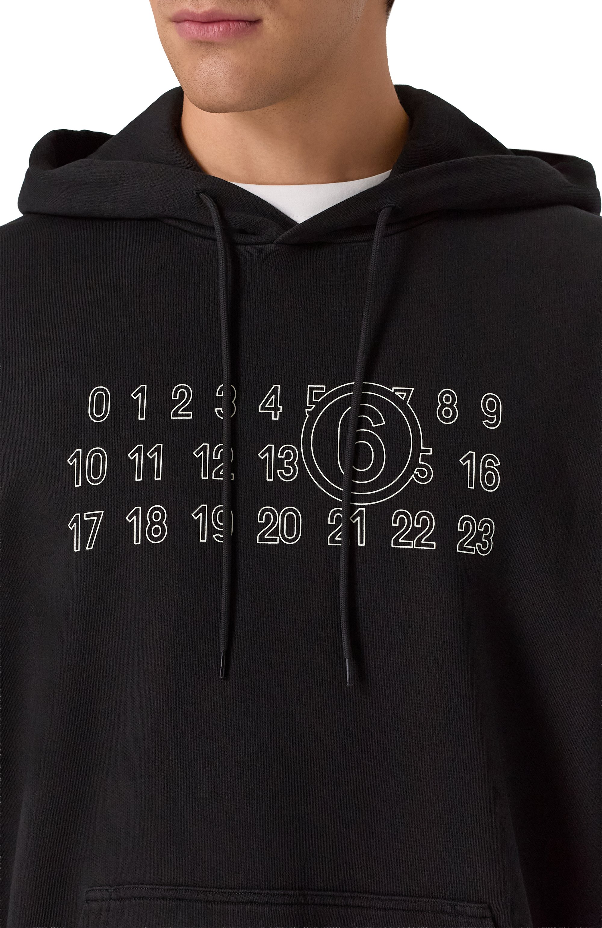 Хлопковое худи MM6, арт. SH0GU0035/M25025, фото 5