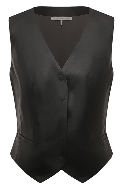 Женский кожаный жилет NOBLE&BRULEE, арт. NB70/200323/2