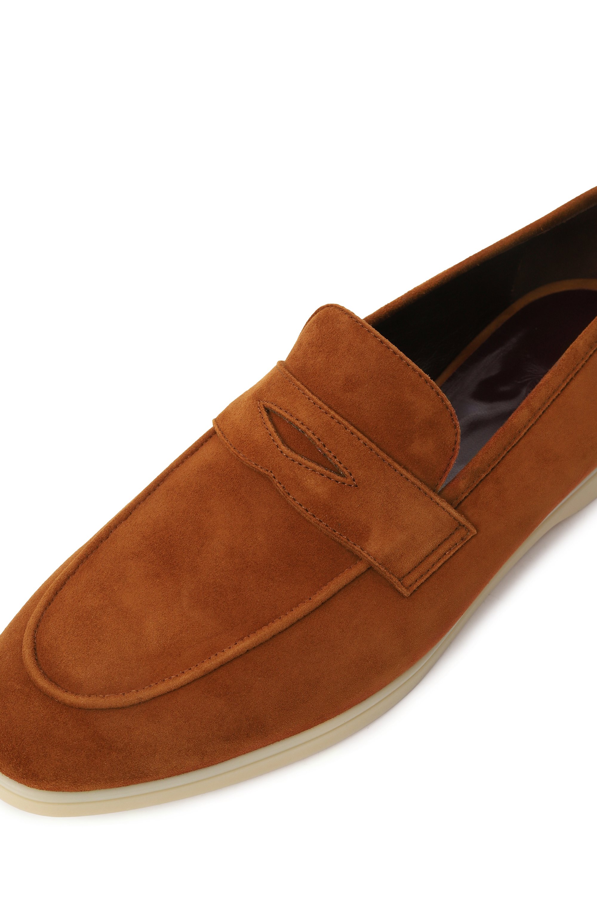 Замшевые пенни-лоферы BOUGEOTTE, арт. LGS-SUCSVK-LBR, фото 7