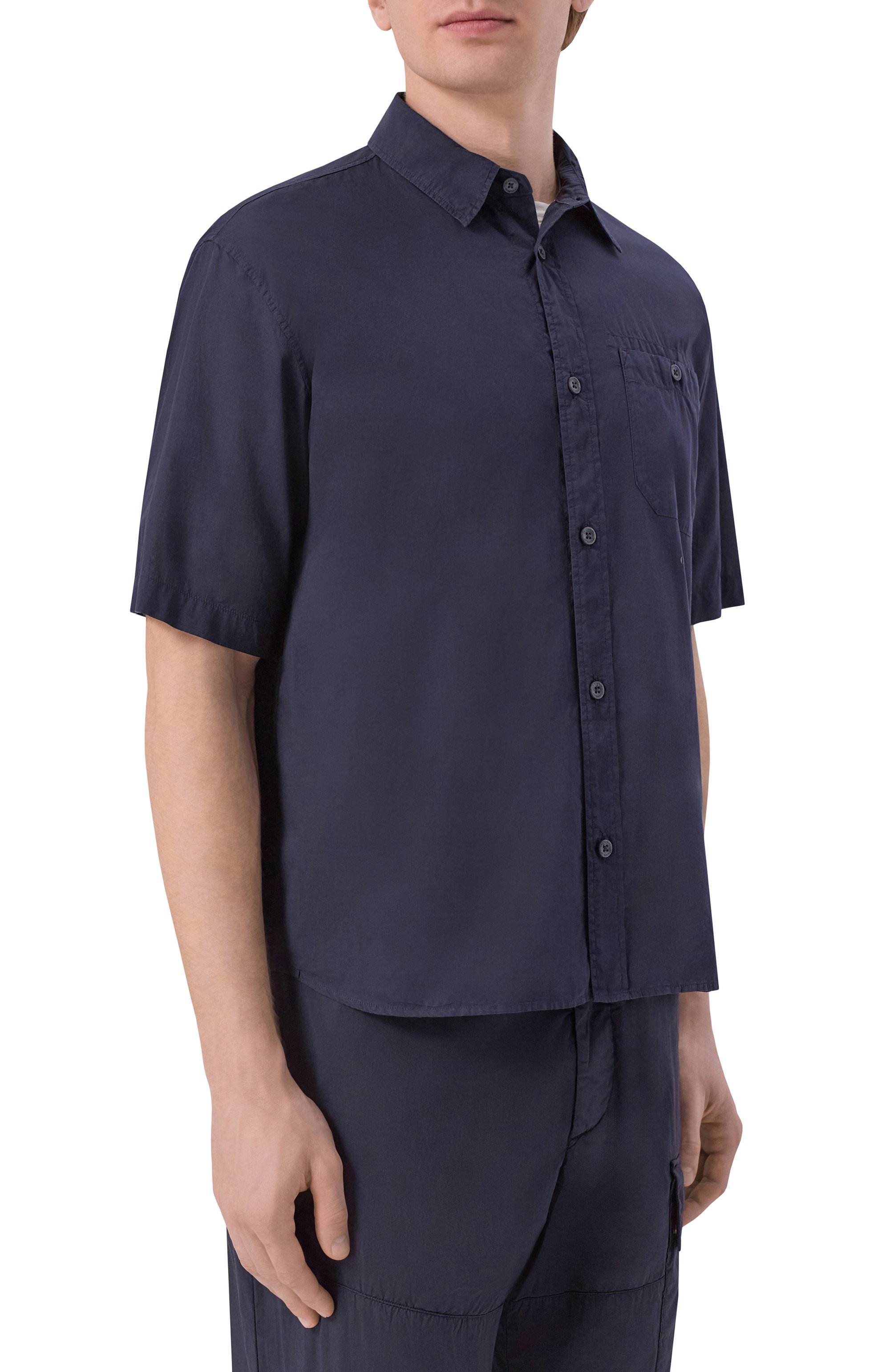 Хлопковая рубашка C.P. COMPANY, арт. 20CMSH224A/110349G, фото 3