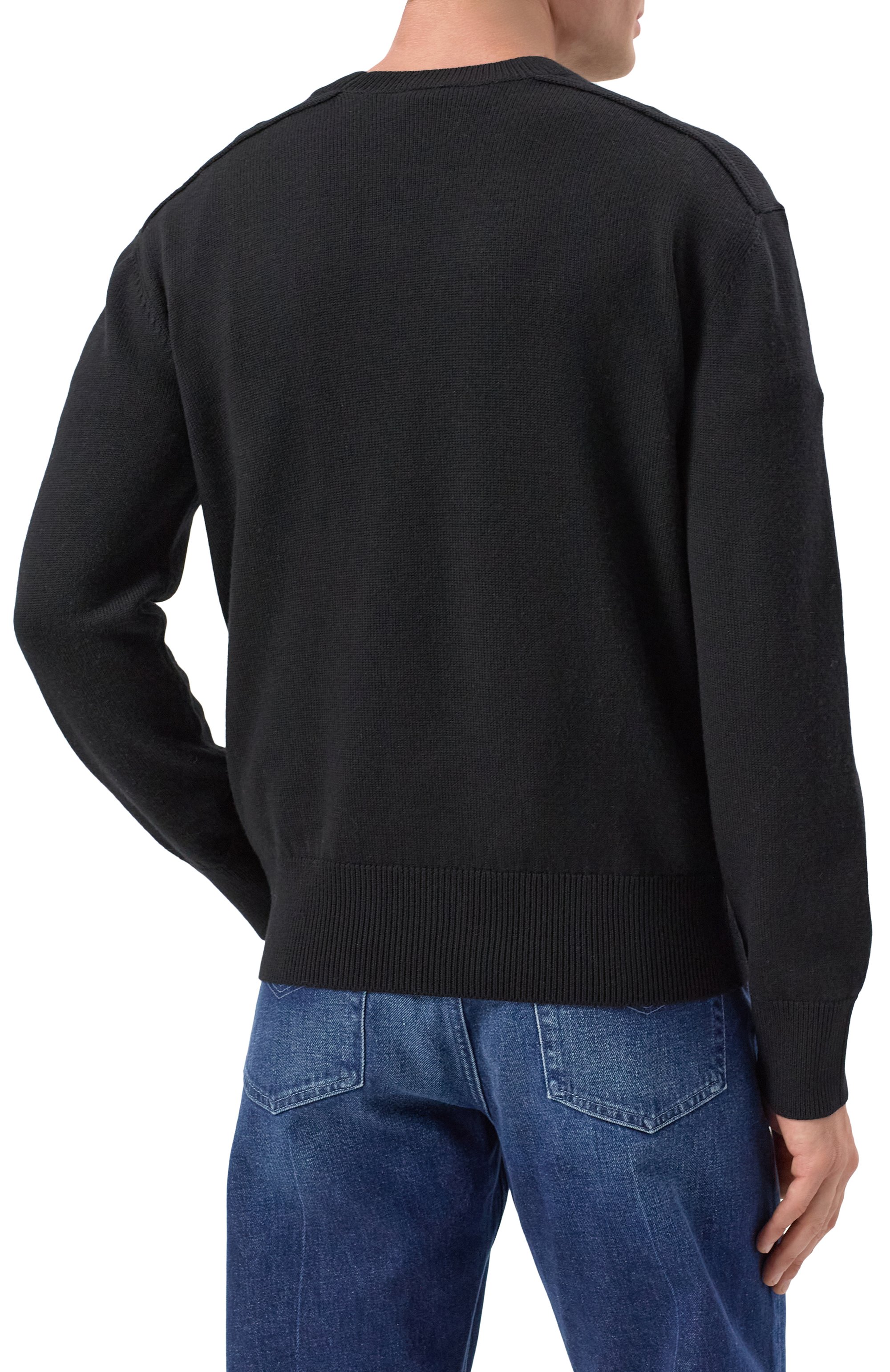 Шерстяной джемпер BURBERRY, арт. 8102494, фото 4