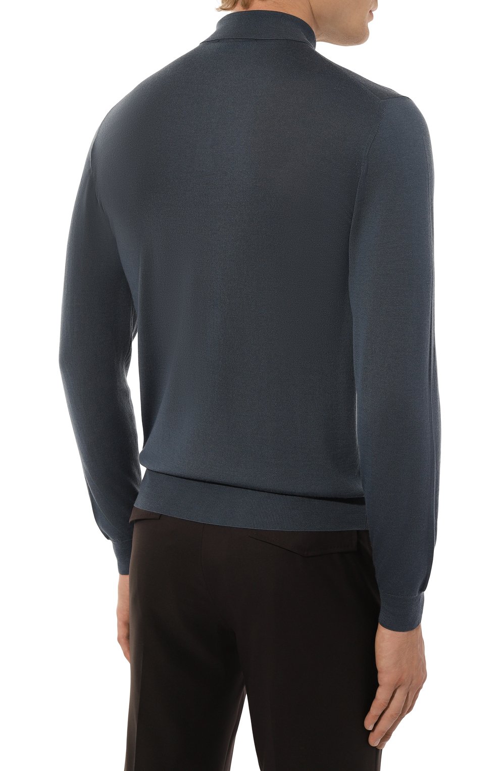 Шерстяное поло FEDELI, арт. 7UI07129, фото 4