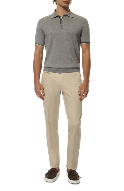 Хлопковые брюки CORNELIANI, арт. 894B05-2114500/02, фото 2