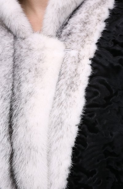 Шуба KITON черного цвета по цене 1515000 руб., арт. D44685X04P01, фото 5 Шуба KITON, арт. D44685X04P01, фото 5