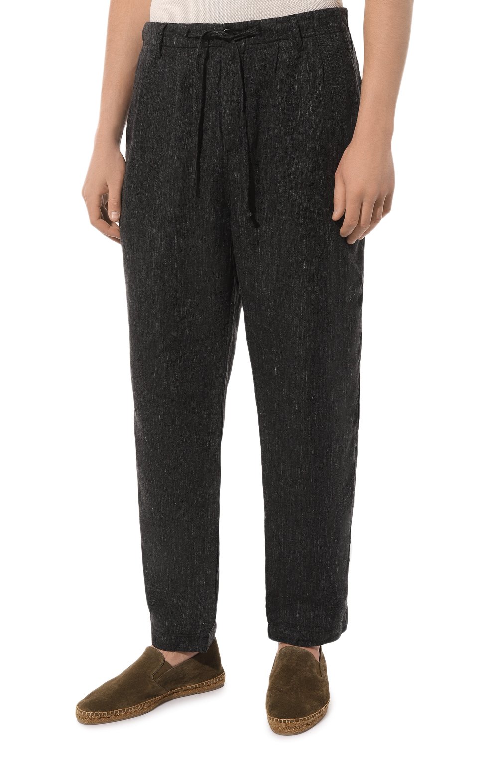 Льняные брюки HANNES ROETHER, арт. PA21PER.6043, фото 3