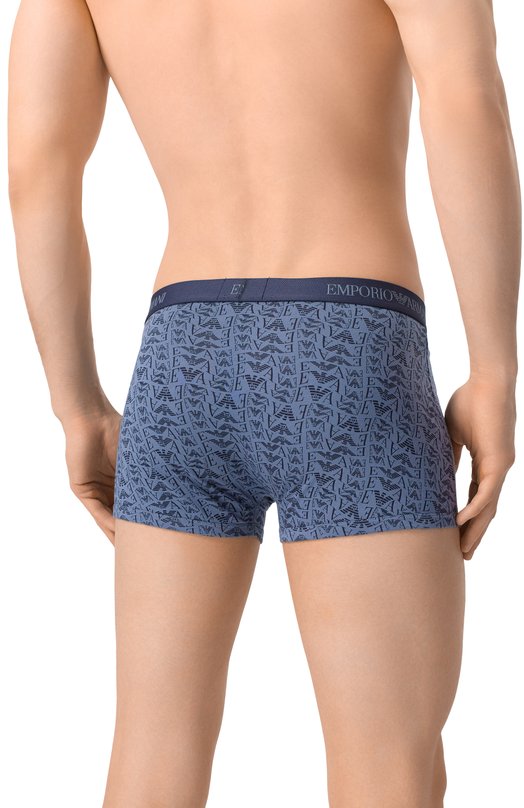 Комплект из трех боксеров Emporio Armani 111625/4F722 Синий  111625/4F722 Фото 3