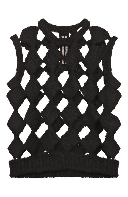 Мужс кой жилет из кашемира и шелка RICK OWENS, арт. RR02F4699/WSSEHK