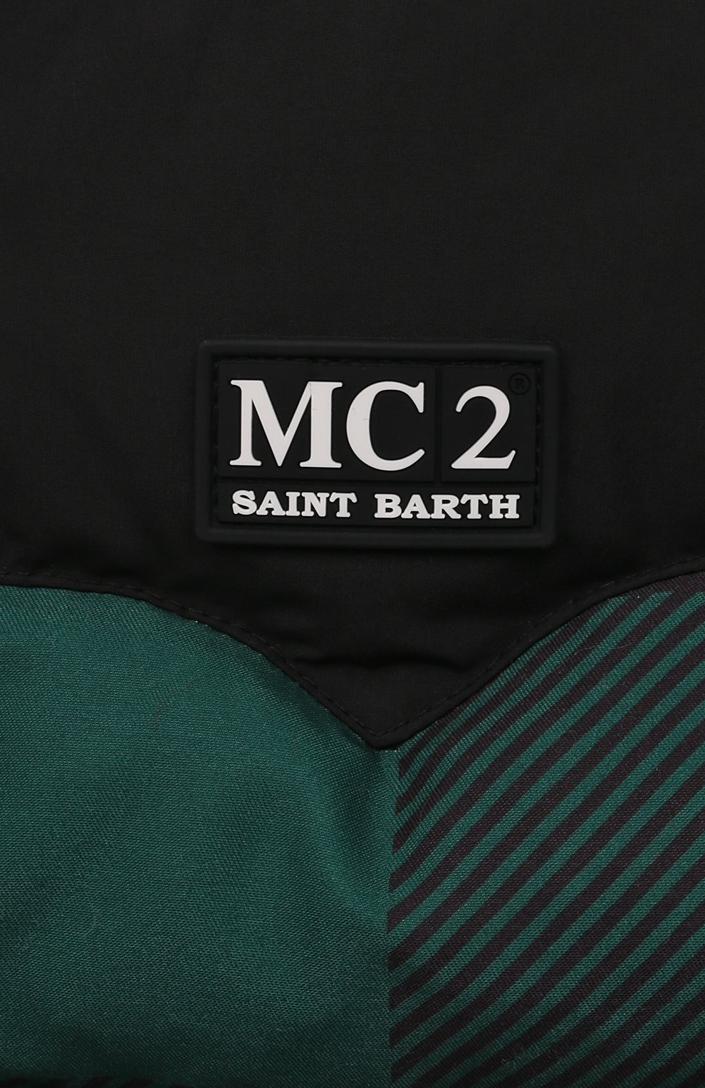 Пуховая куртка MC2 SAINT BARTH зеленого цвета по цене 35900 руб., арт. STBK BAXTER TEX JR/BAX0004/00095C/10-16, фото 3 Пуховая куртка MC2 SAINT BARTH, арт. STBK BAXTER TEX JR/BAX0004/00095C/10-16, фото 3