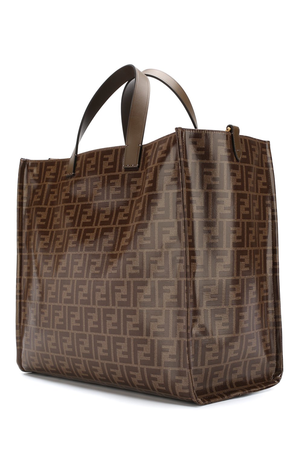 Сумка-шопер с логотипом бренда FENDI, арт. 8BH357 A5N6, фото 3