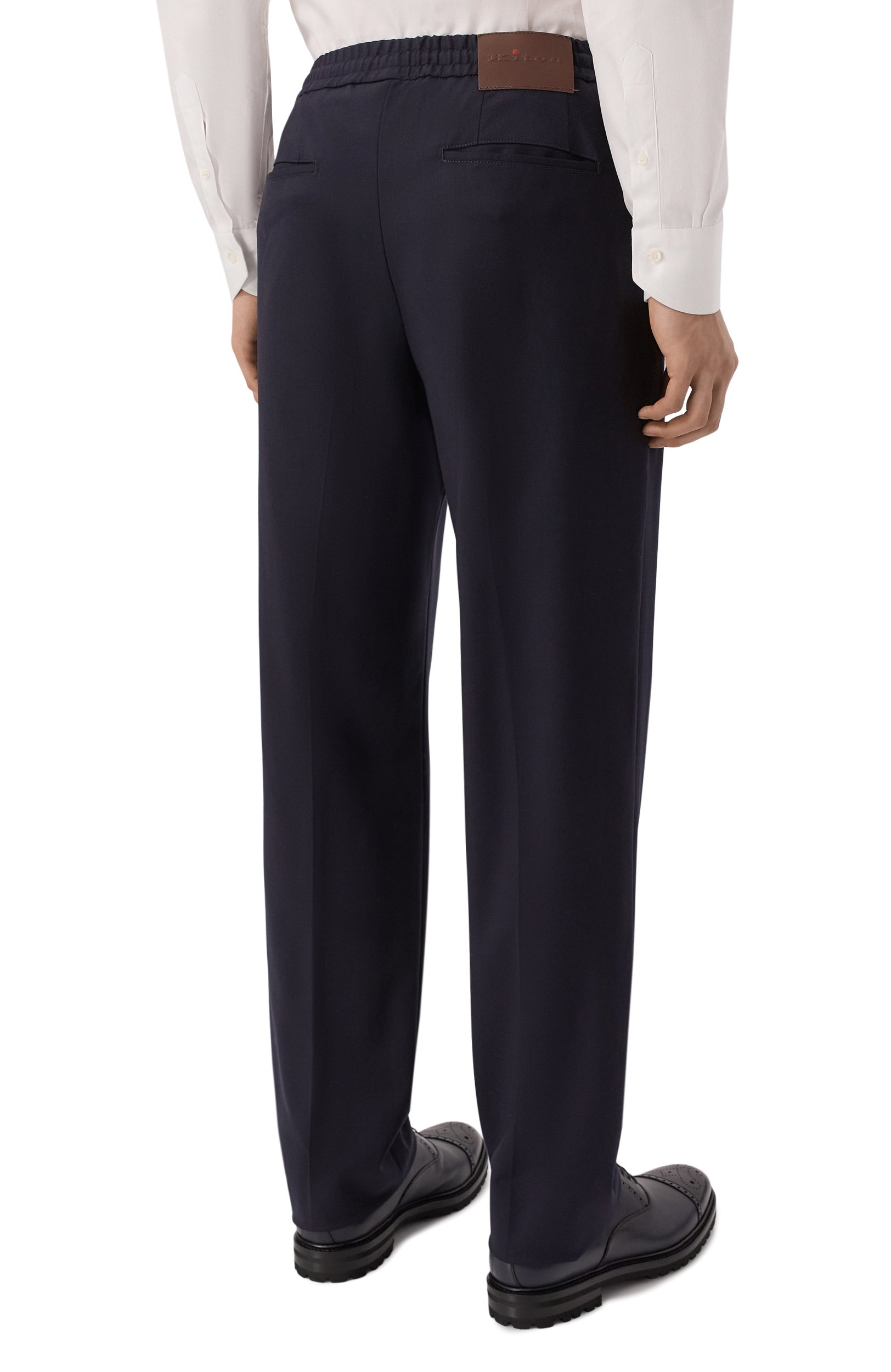 Шерстяные брюки KITON, арт. UP1LACRK0129L, фото 4
