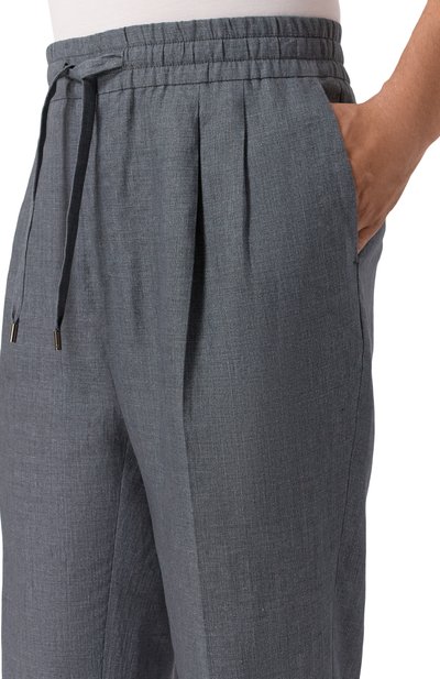 Льняные брюки DOLCE & GABBANA, арт. GP12QZ/FU4MF, фото 5