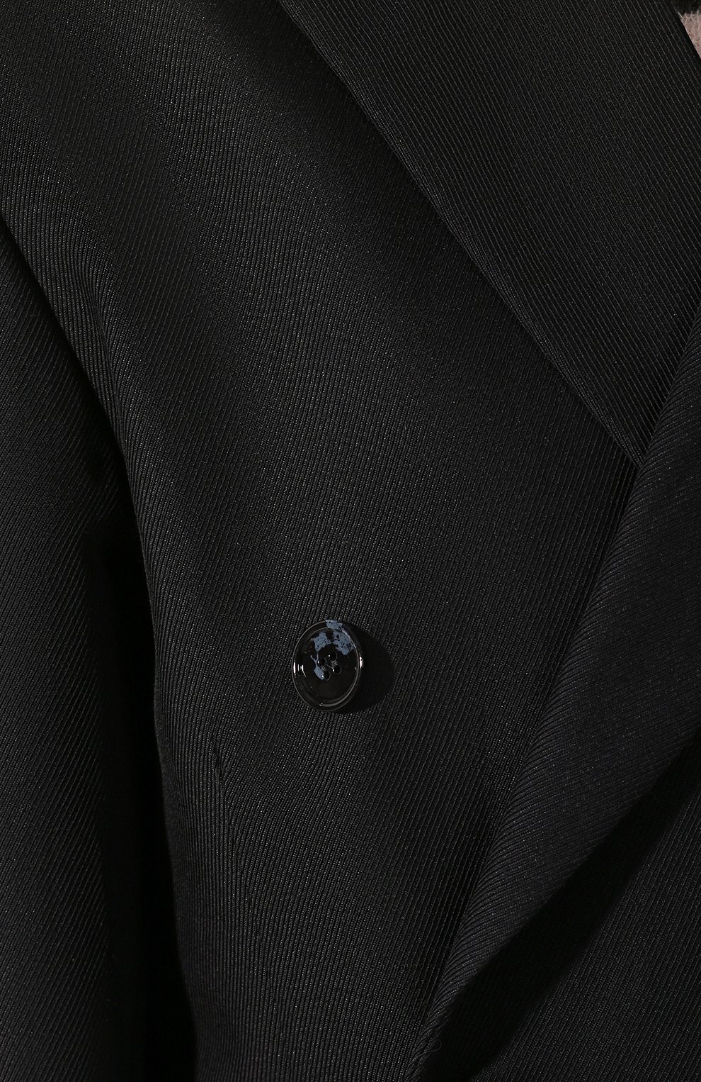 Пальто из смеси льна и шерсти ACNE STUDIOS черного цвета по цене 68400 руб., арт. A90230, фото 5 Пальто из смеси льна и шерсти ACNE STUDIOS, арт. A90230, фото 5