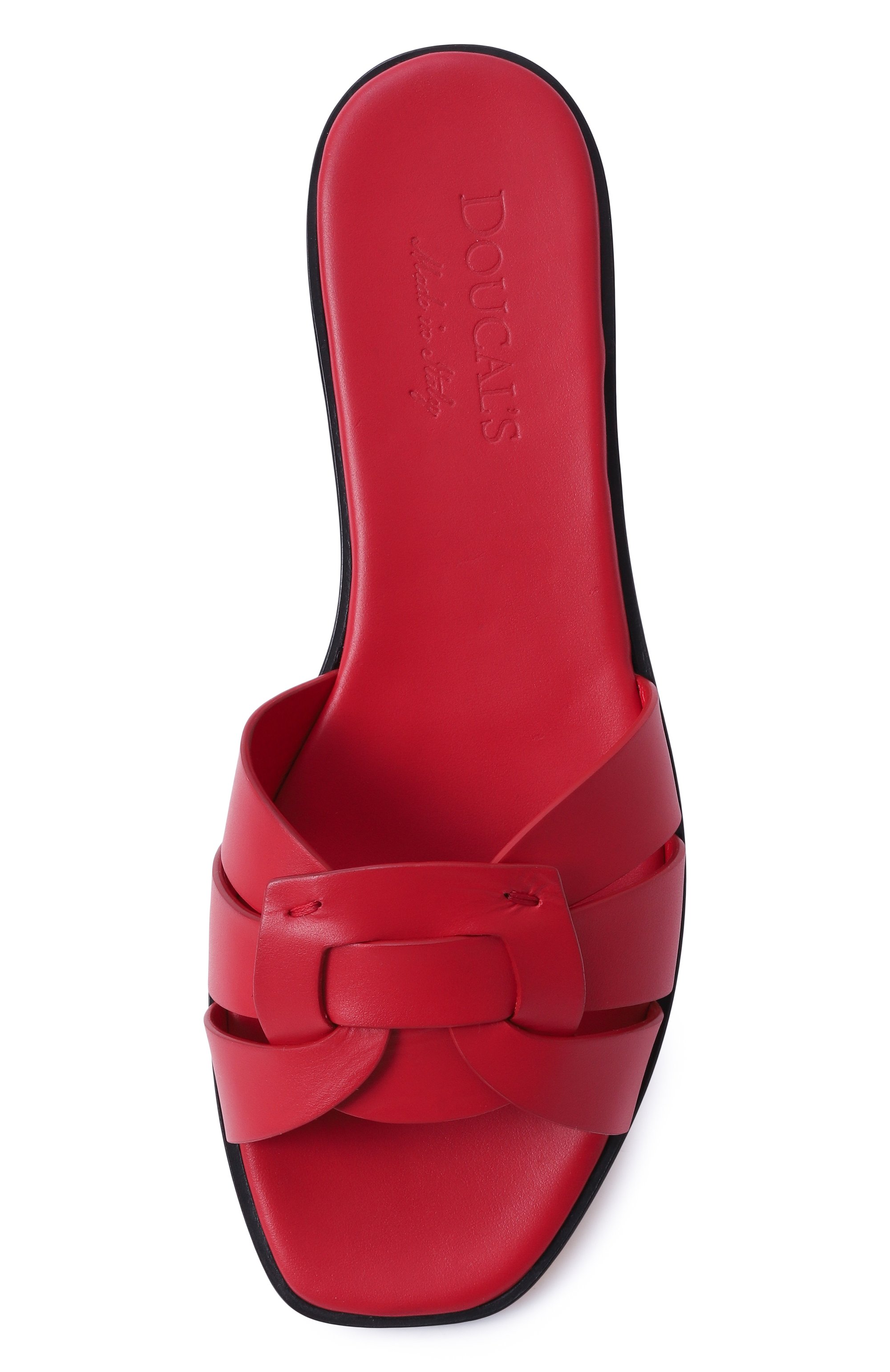 Кожаные шлепанцы DOUCAL'S, арт. DD8696DEGNUF073N, фото 6