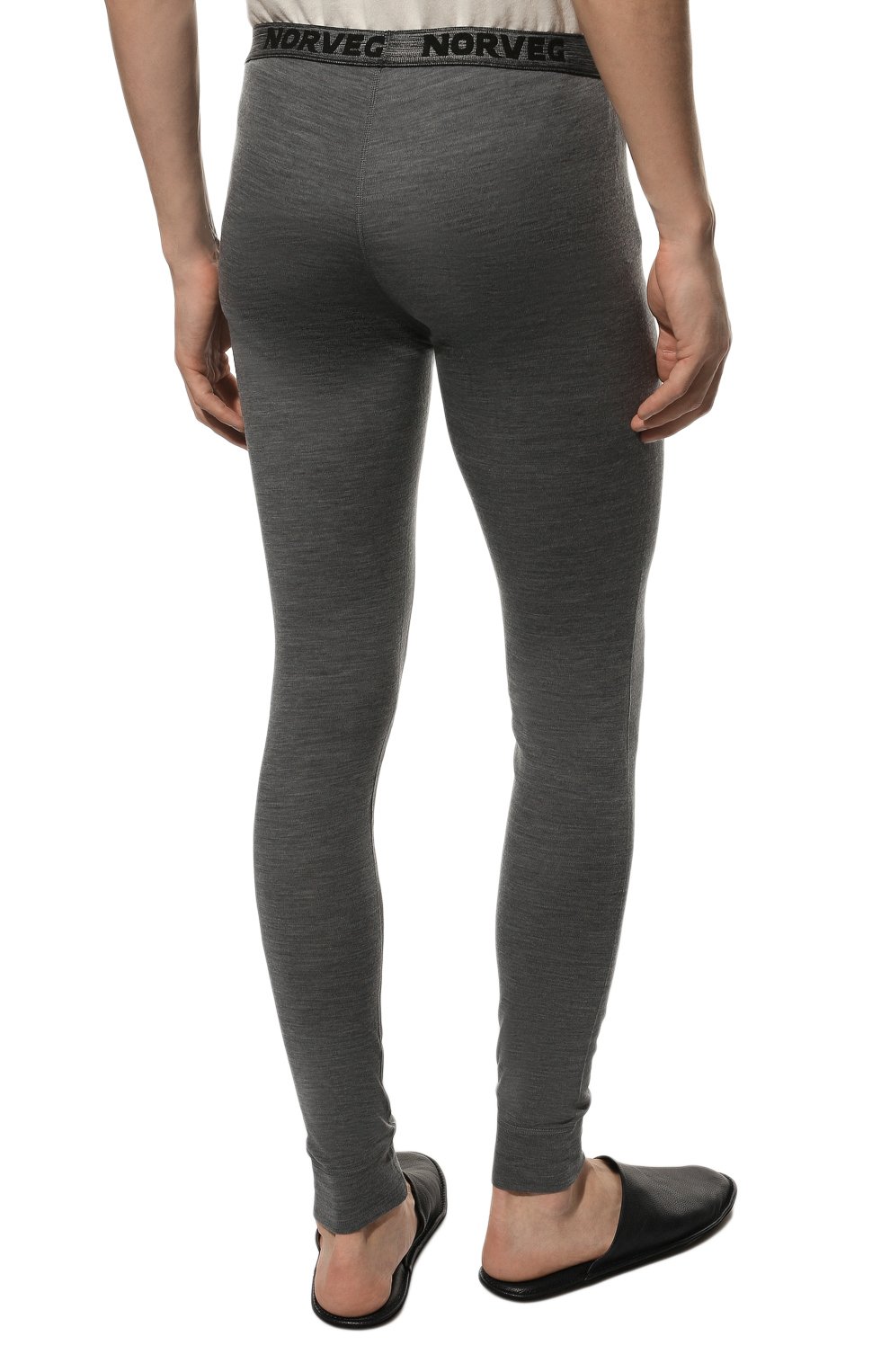 Шерстяные кальсоны NORVEG темно-серого цвета по цене 7000 руб., арт. 15SMP003RU-014, фото 4 Шерстяные кальсоны NORVEG, арт. 15SMP003RU-014, фото 4