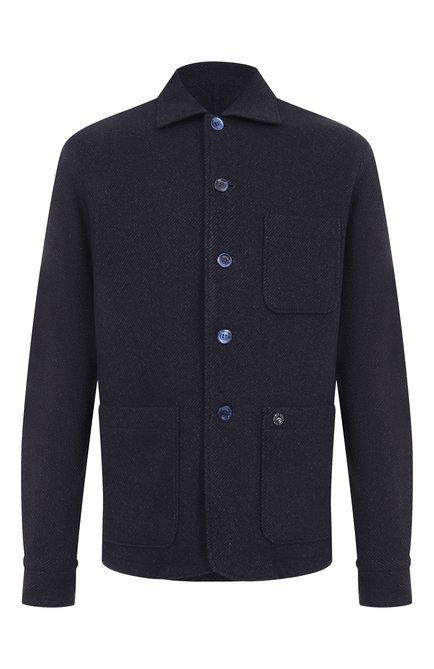Мужская куртка-рубашка из шерсти и кашемира STEFANO RICCI, арт. SP007986/WC005R